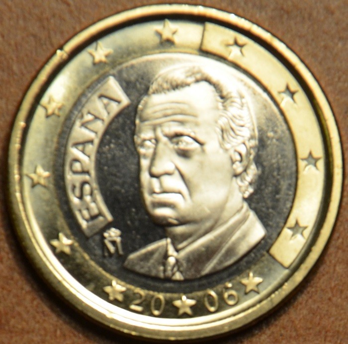 1 euro Spanyolország 2006 (UNC)