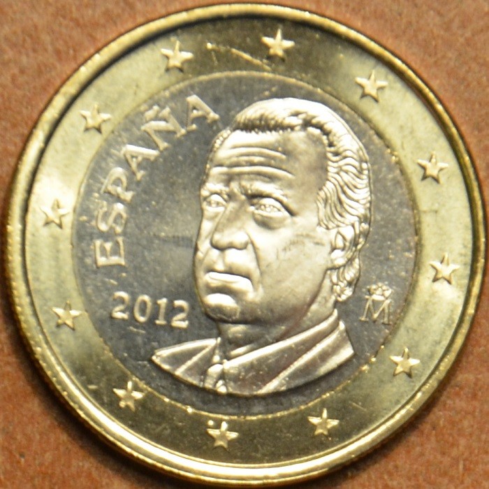 1 Euro Spanyolország 2012 (UNC)