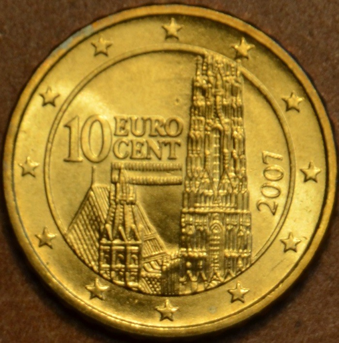 10 cent Ausztria 2007 (UNC)