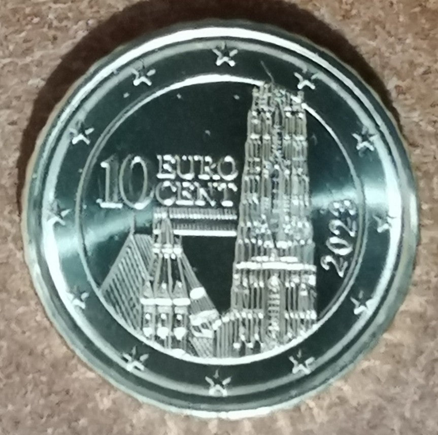 10 cent Ausztria 2023 (UNC)