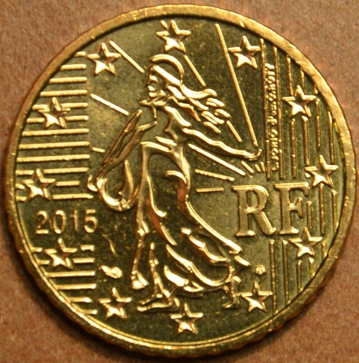 10 cent Franciaország 2015 (UNC)