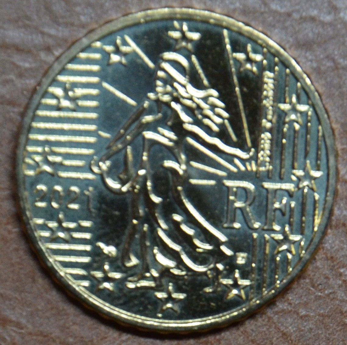 10 cent Franciaország 2021 (UNC)