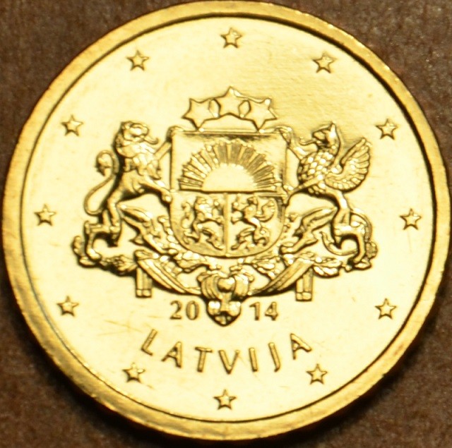 10 cent Lettország 2014 (UNC)