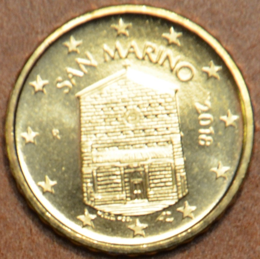 10 cent San Marino 2018 - Új dizájn (UNC)
