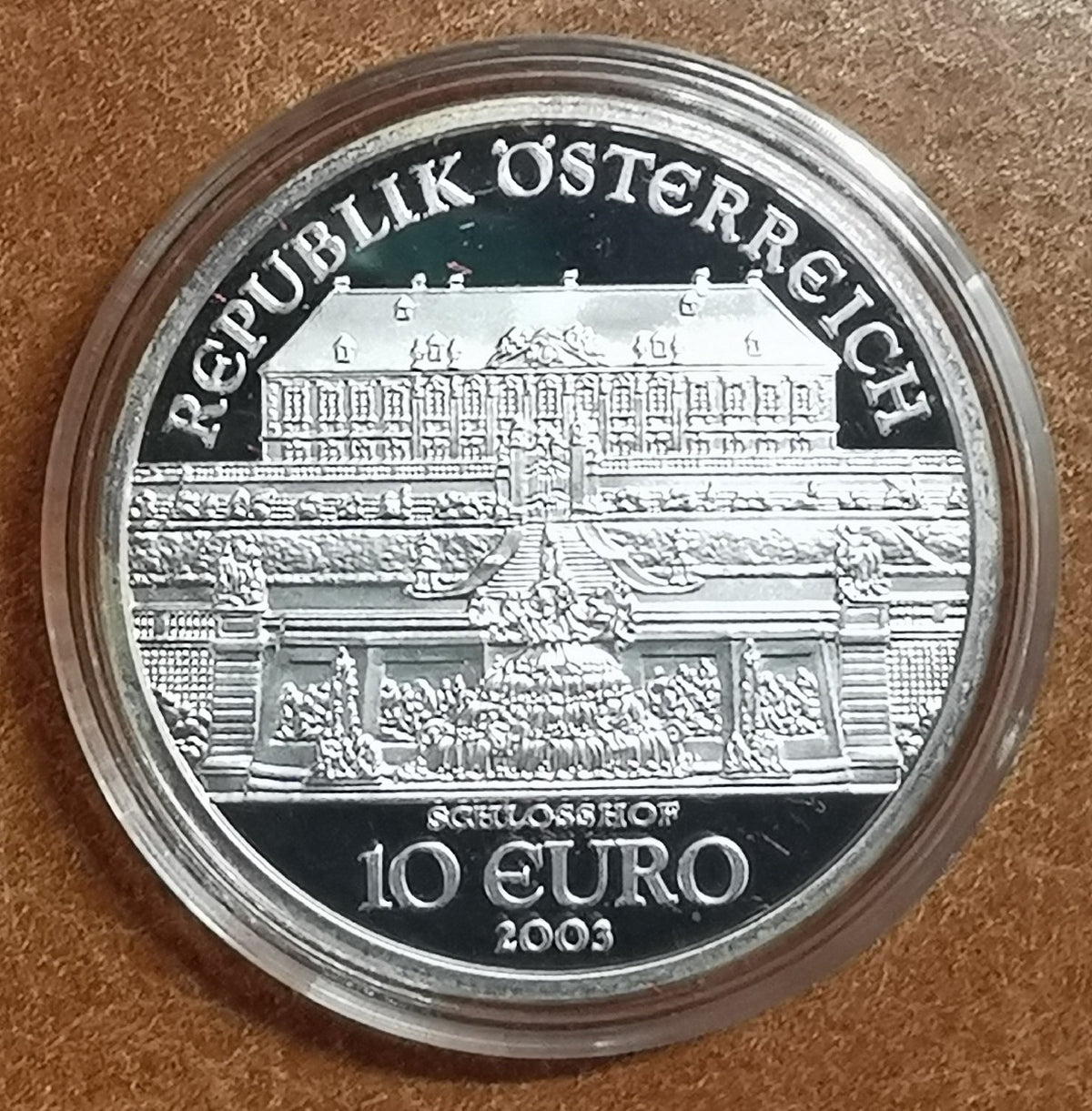 10 Euro Ausztria 2003 SchlossHof (Proof)