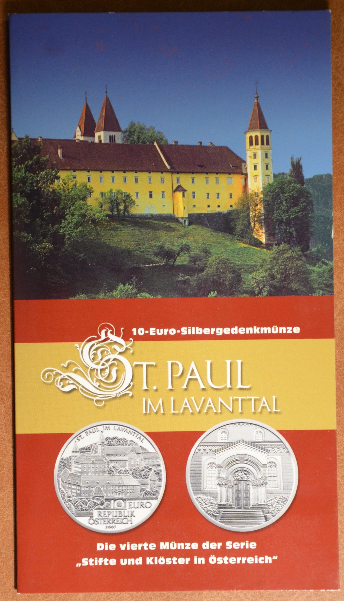 10 Euro Ausztria 2007 - St. Paul Lavanttalban (BU)