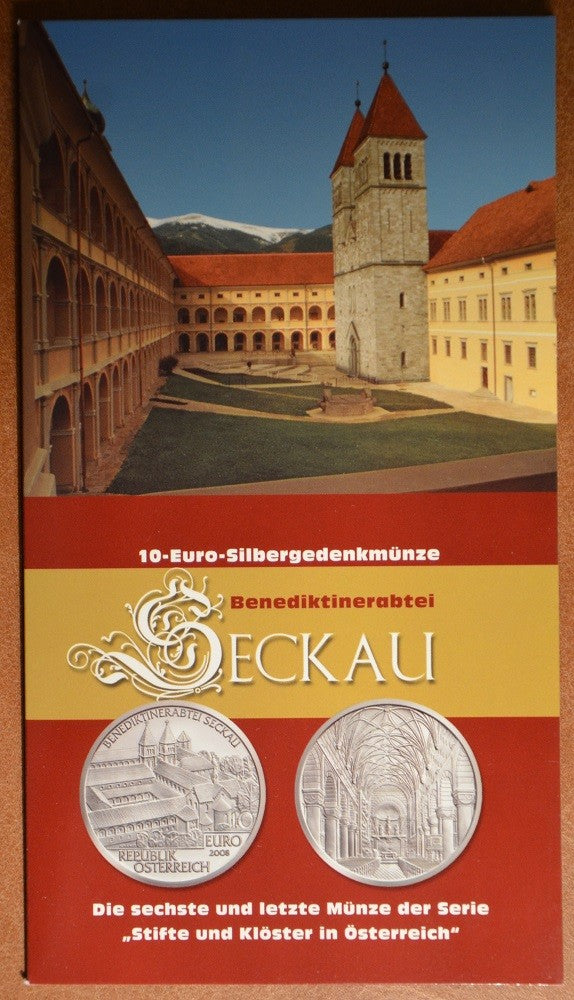 10 Euro Ausztria 2008 - Seckau (BU)