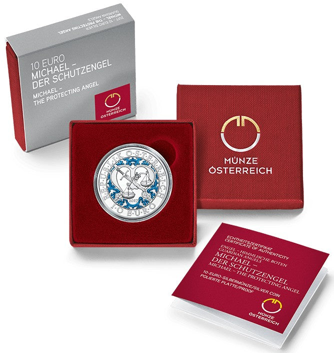 10 Euro Ausztria 2017 Mihály (Proof)