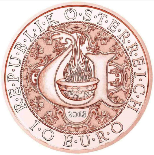10 Euro Ausztria 2017 - Uriel a fény angyala (UNC)