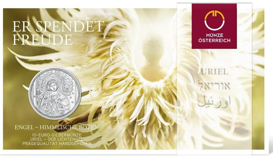 10 Euro Ausztria 2018 - Uriel a fény angyala (BU)