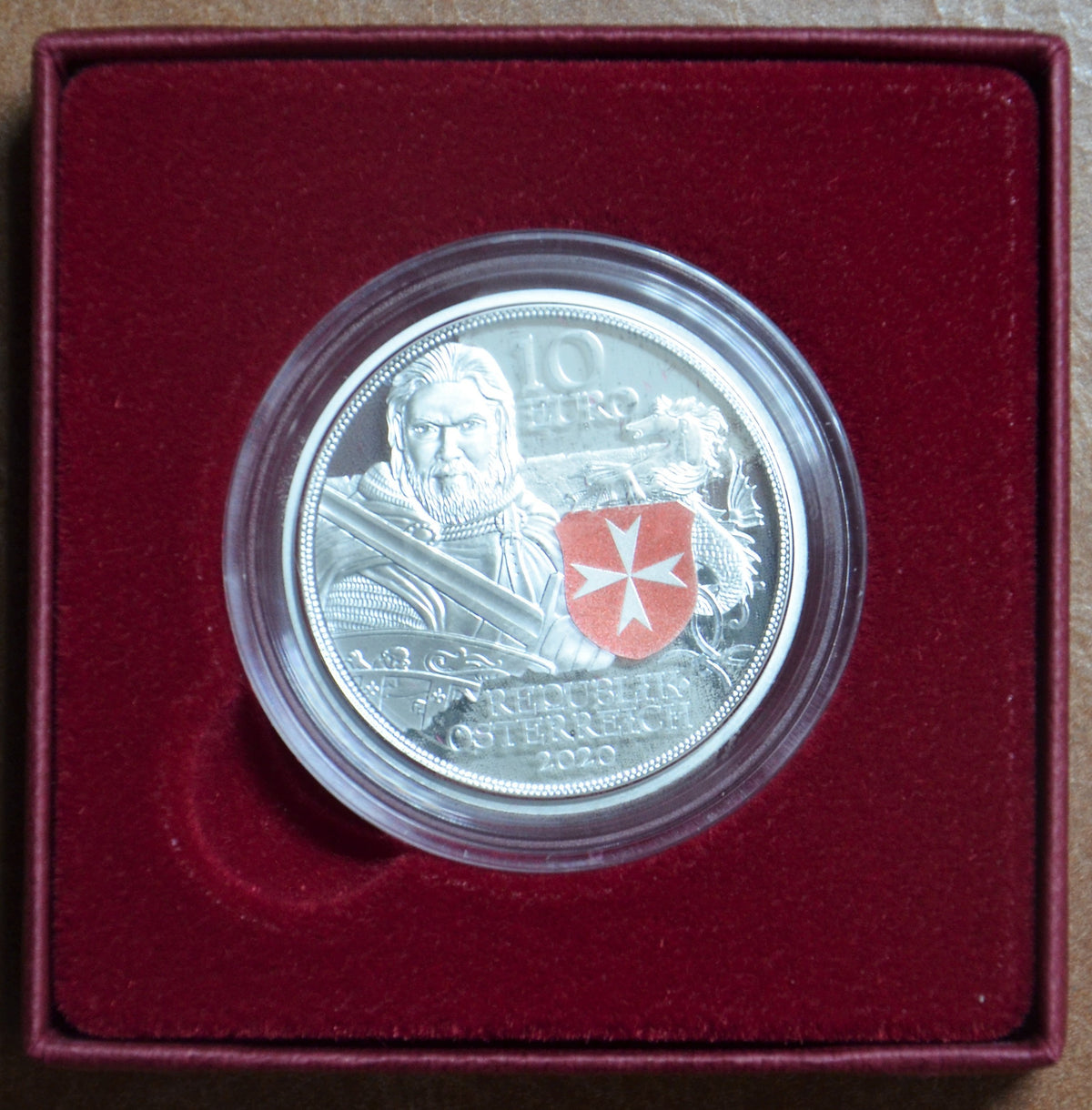 10 Euro Ausztria 2020 - A lovagok történetei IV. (Proof)