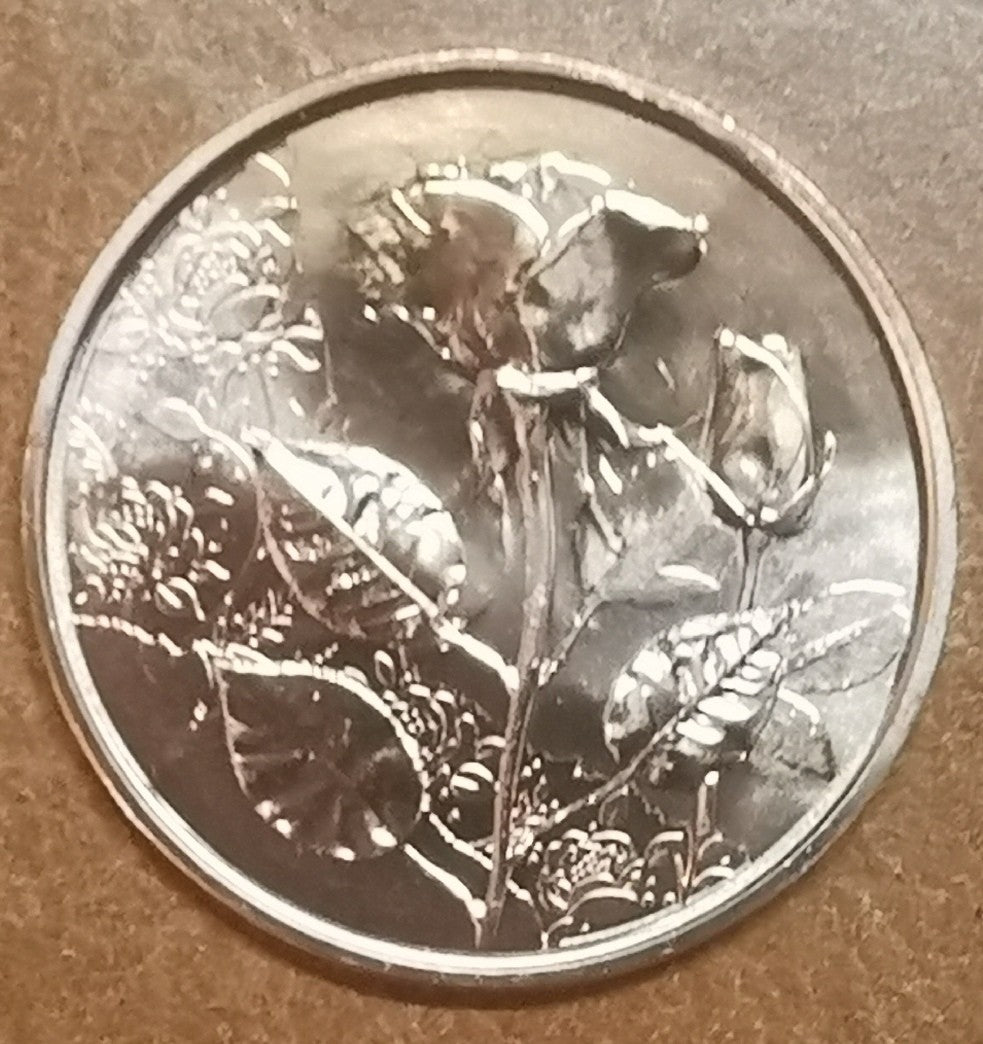 10 Euro Ausztria 2021 - A rózsa (UNC)