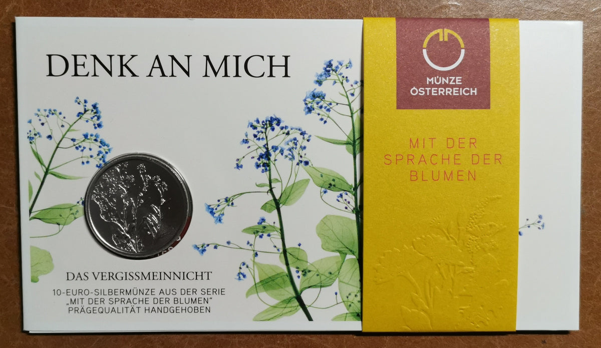 10 Euro Ausztria 2023 - A nefelejcs (BU)