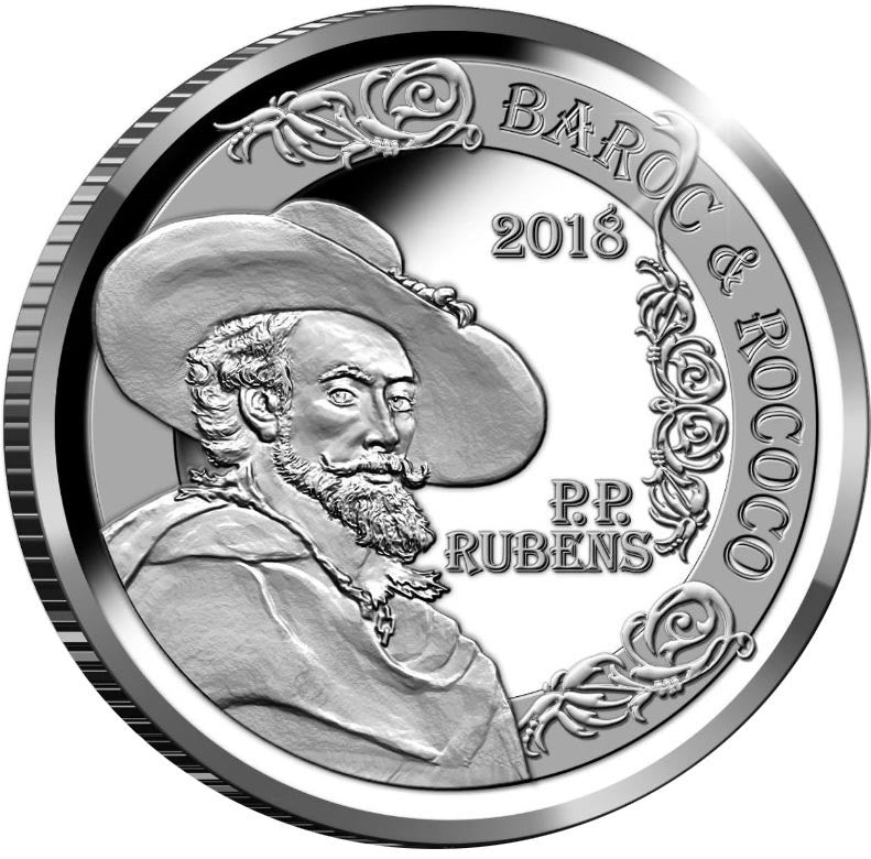 10 Euro Belgium 2018 - Peter Paul Rubens (Proof)
