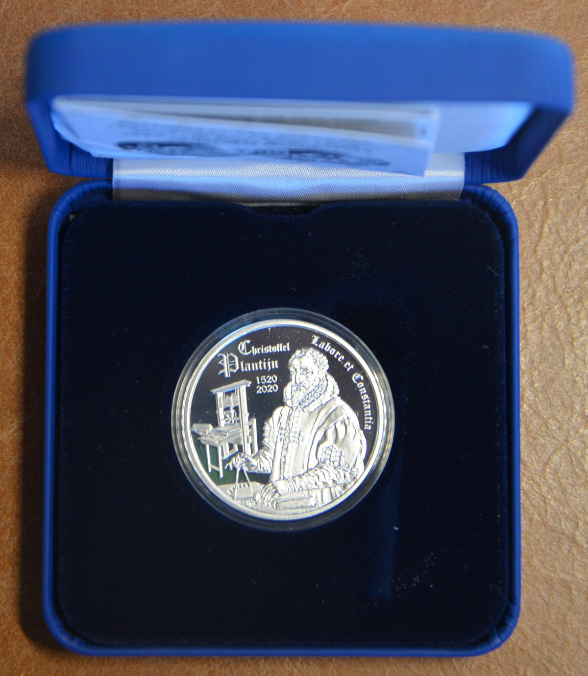 10 Euro Belgium 2020 - Christoffel Plantijn (Proof)