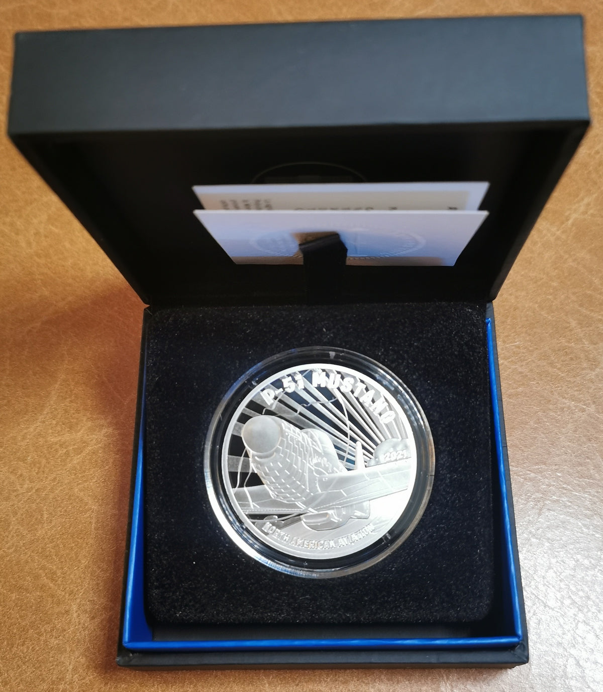 10 Euro Franciaország 2021 - Mustang P51 (Proof)