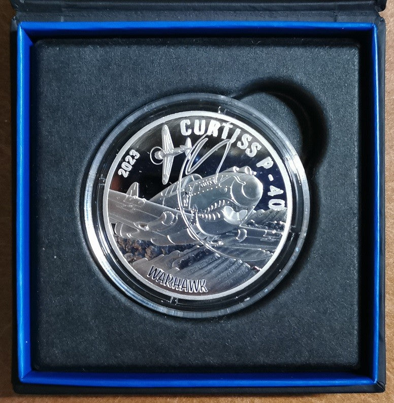 10 Euro Franciaország 2023 - Curtiss P-40 (Proof)
