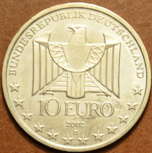 10 Euro Németország "D" 2002 - U-Bahn (UNC)