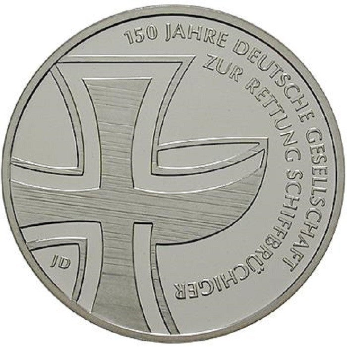 10 Euro Németország "J" 2015 Schiffbruchiger (UNC)