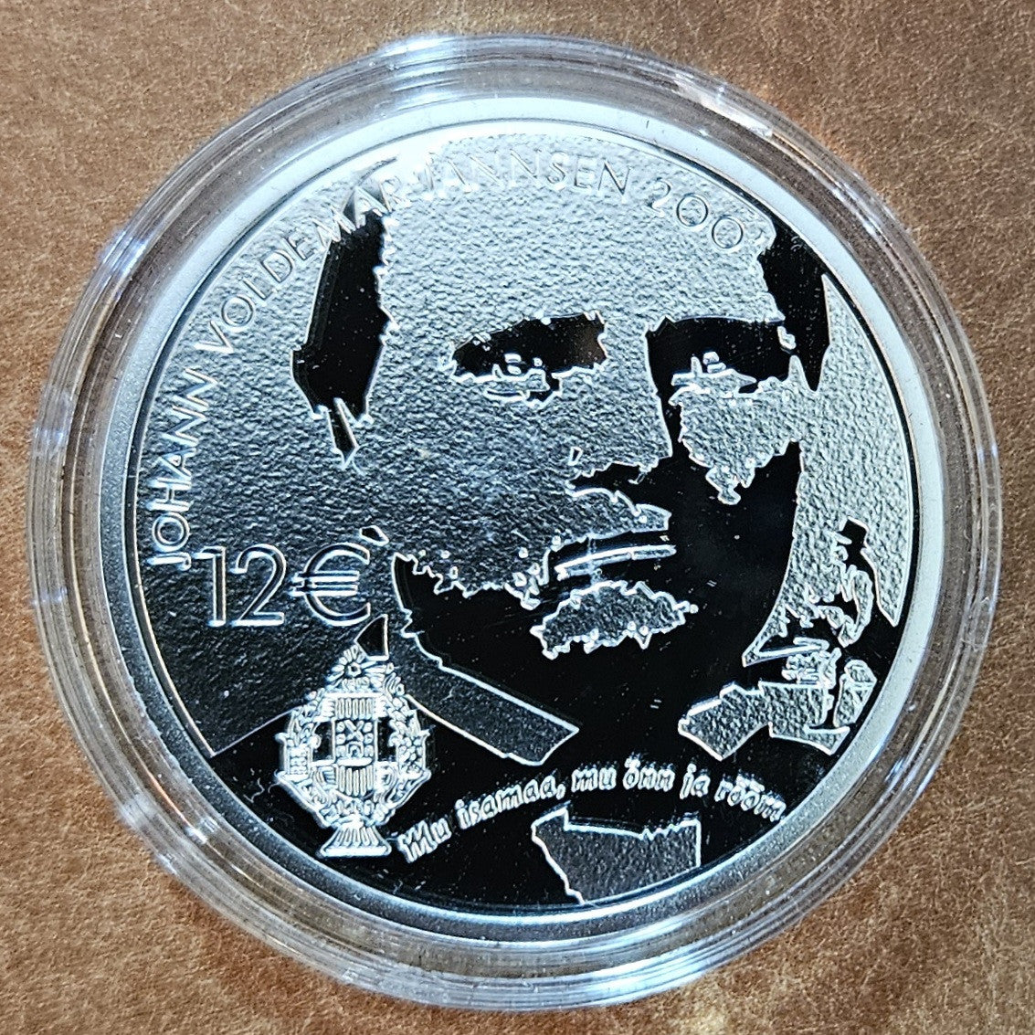 12 Euro Észtország 2019 Johann Voldemar Jannsen (Proof)