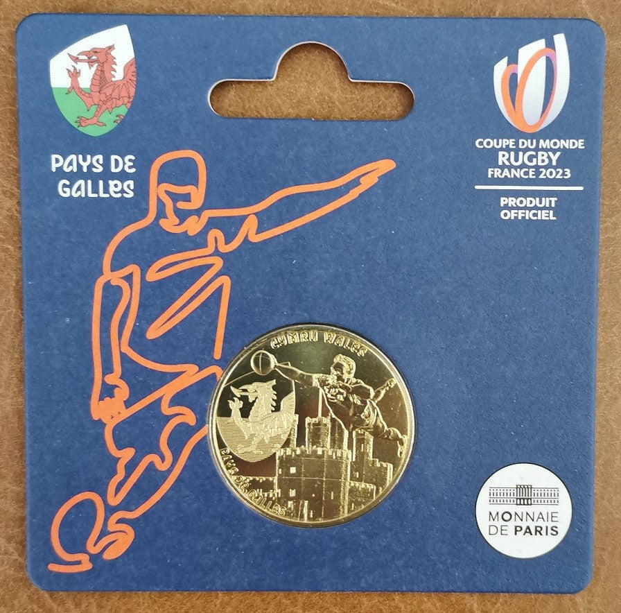 1/4 Euro Franciaország 2023 - Rugby Wales (UNC)