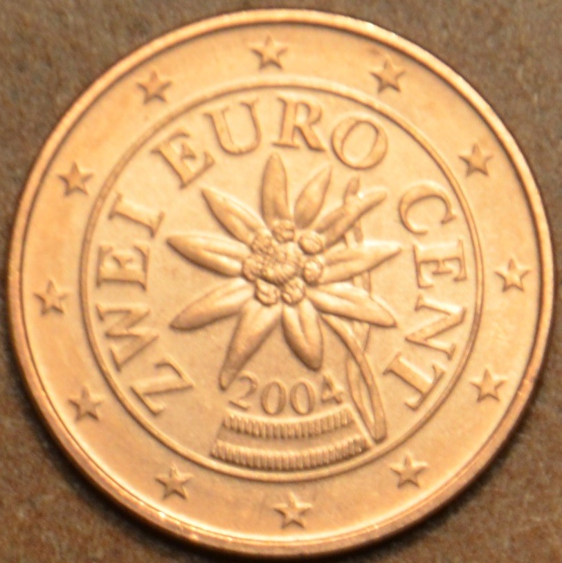 2 cent Ausztria 2004 (UNC)