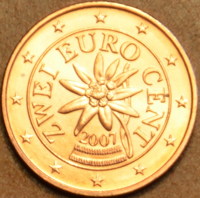 2 cent Ausztria 2007 (UNC)