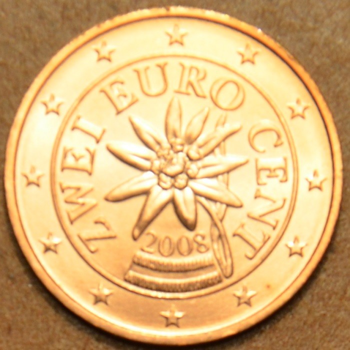 2 cent Ausztria 2008 (UNC)