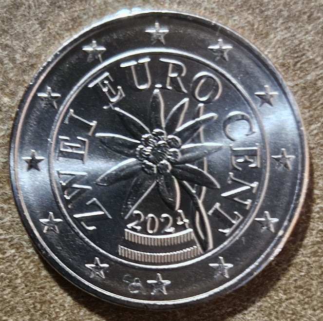 2 cent Ausztria 2024 (UNC)