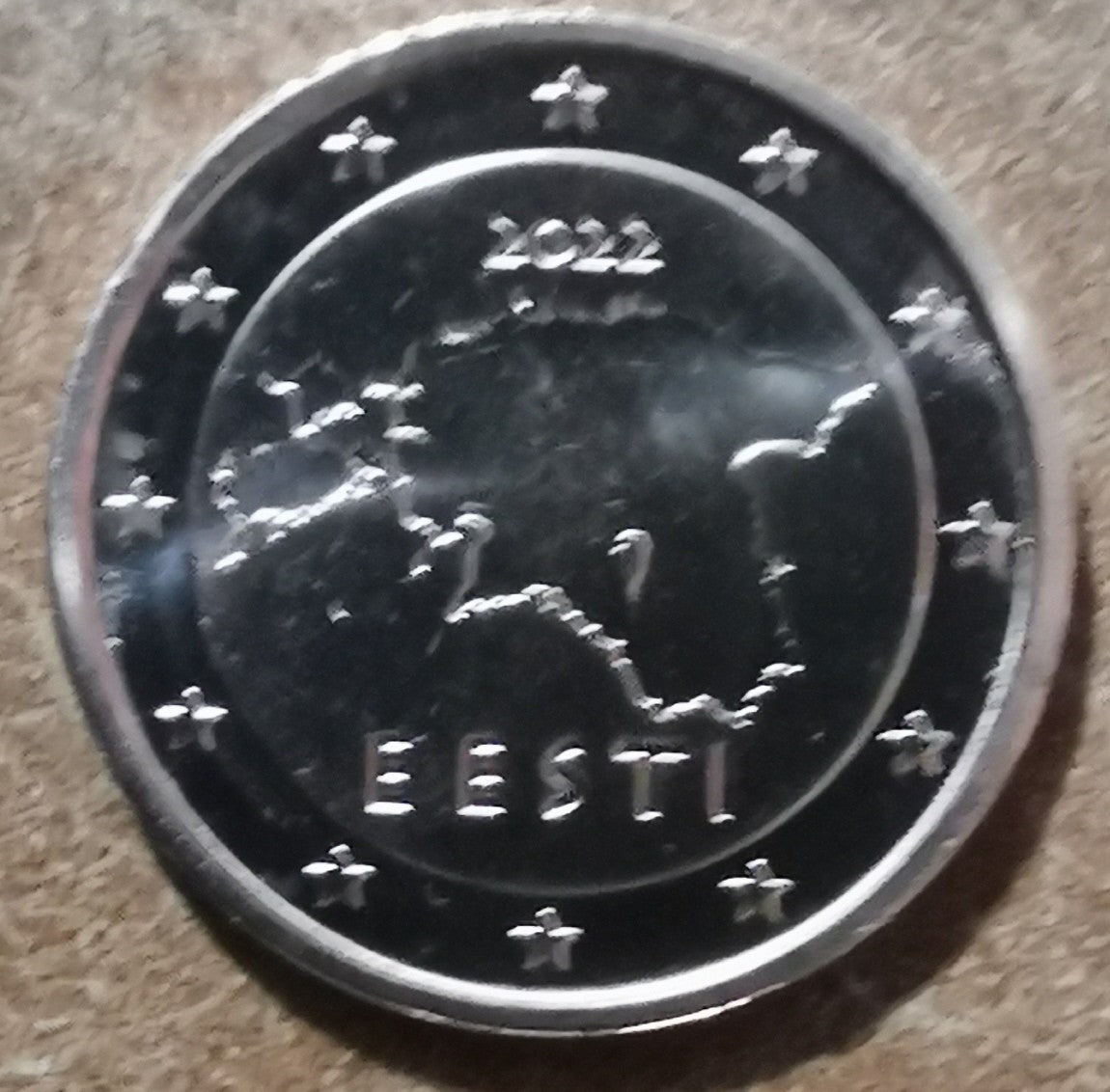 2 cent Észtország 2022 (UNC)