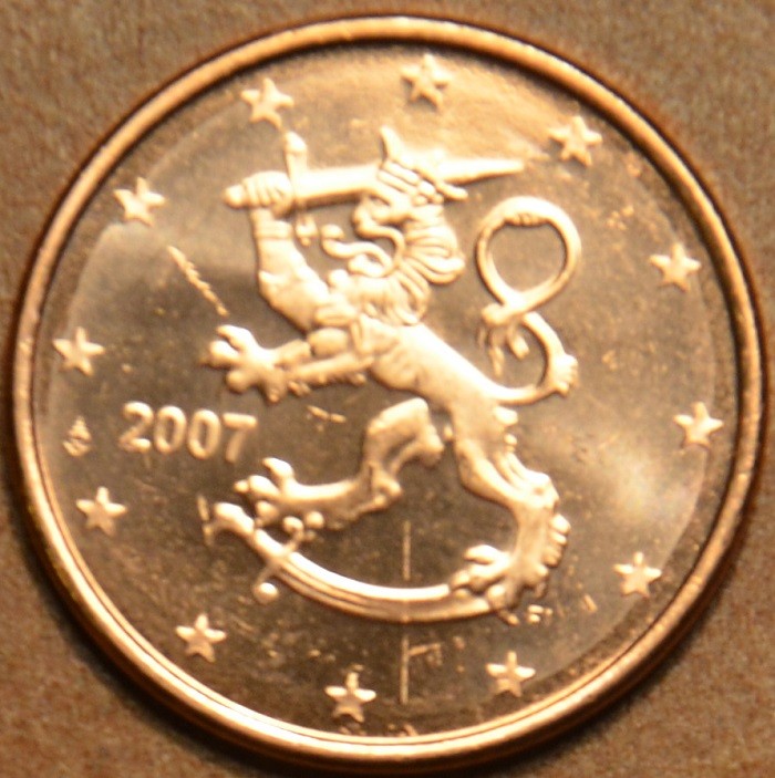 2 cent Finnország 2007 (UNC)