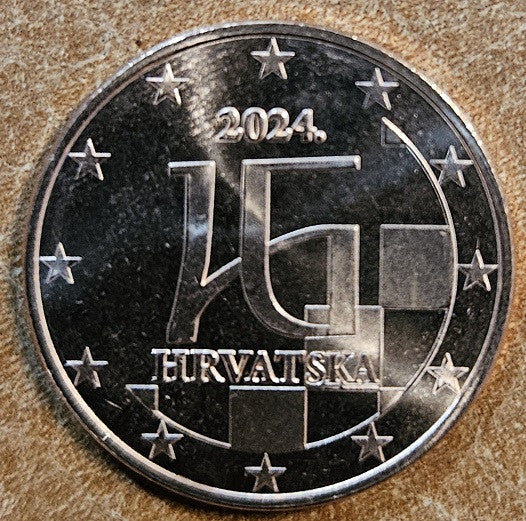 2 cent Horvátország 2024 (UNC)