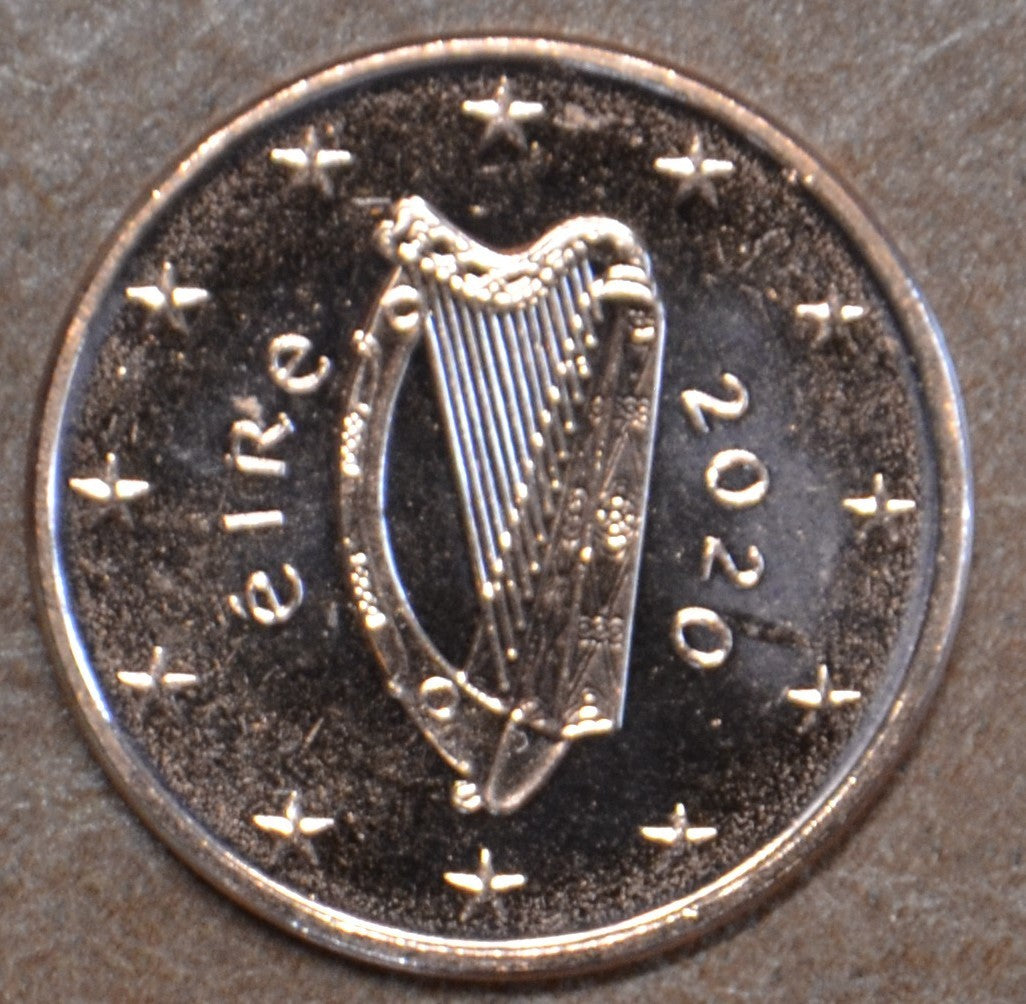2 cent Írország 2020 (UNC)