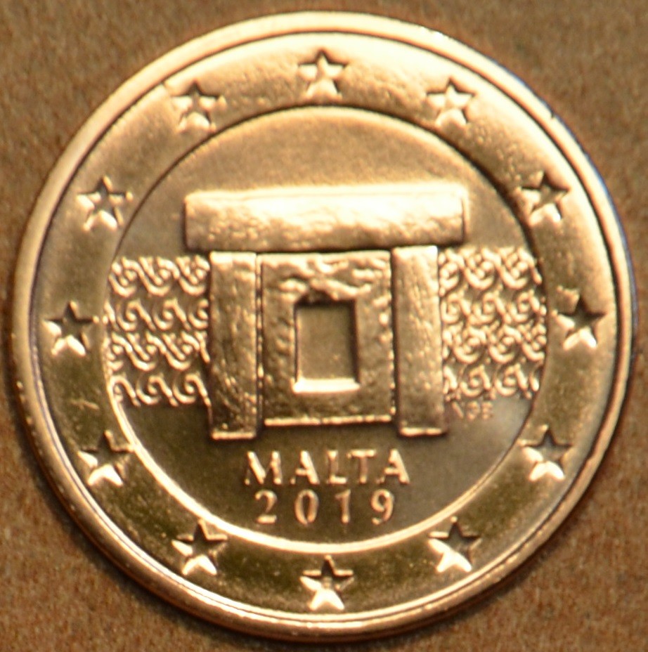 2 cent Málta 2019 (UNC)