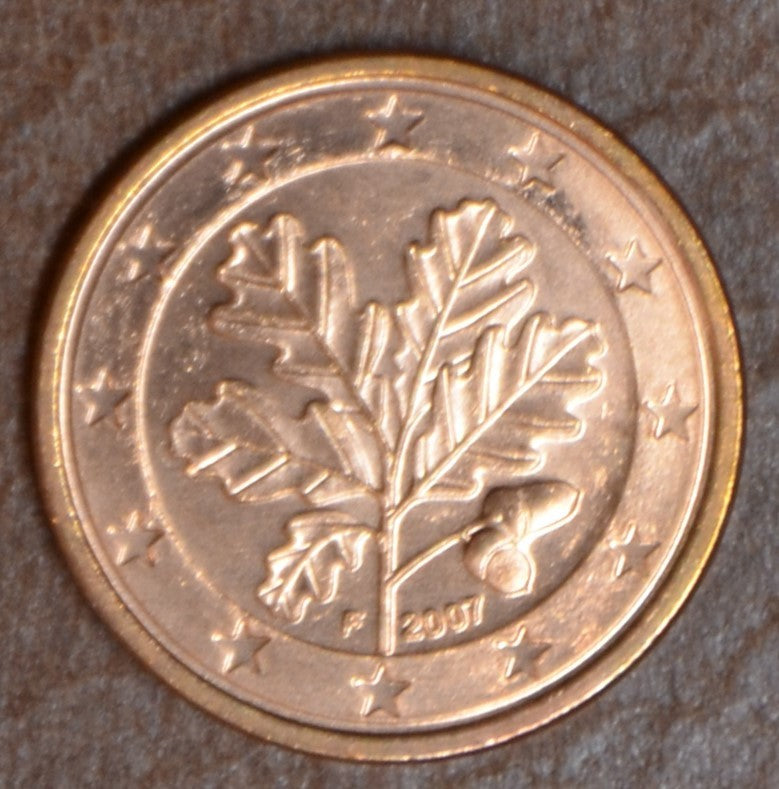 2 cent Németország 2007 "F" (UNC)