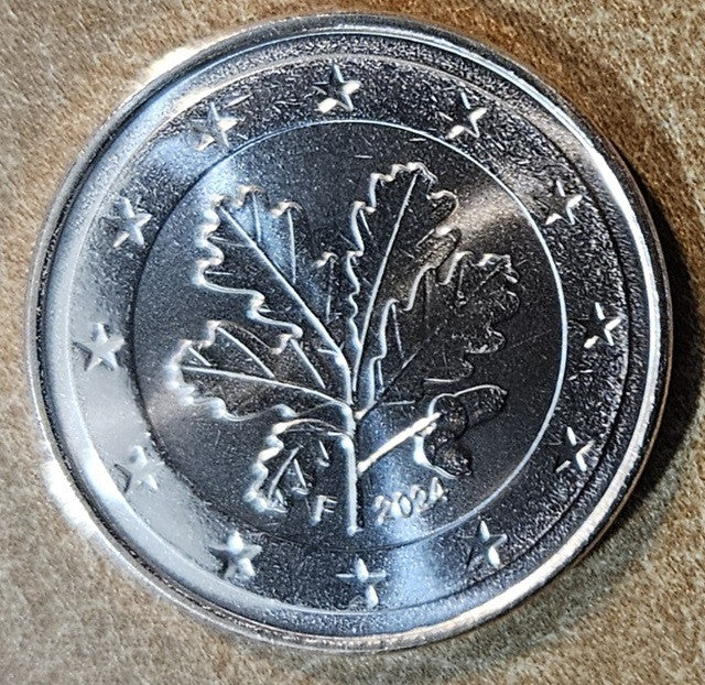 2 cent Németország 2024 "F" (UNC)