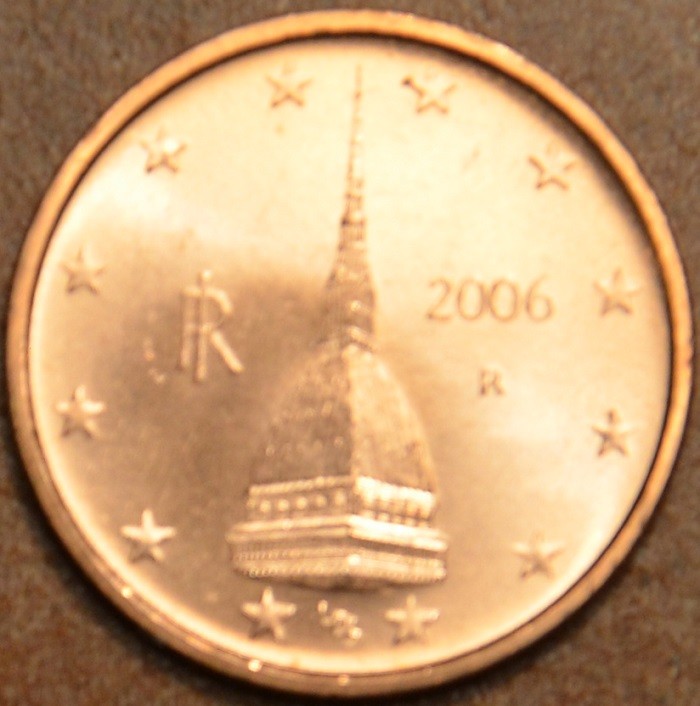 2 cent Olaszország 2006 (UNC)