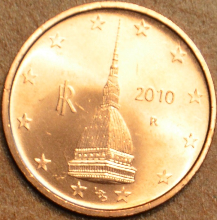 2 cent Olaszország 2010 (UNC)