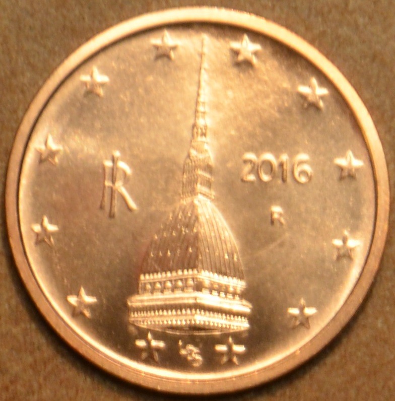 2 cent Olaszország 2016 (UNC)