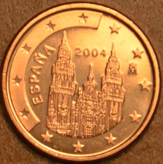 2 cent Spanyolország 2004 (UNC)