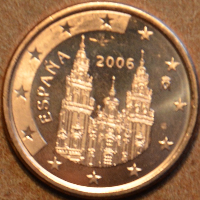 2 cent Spanyolország 2006 (UNC)