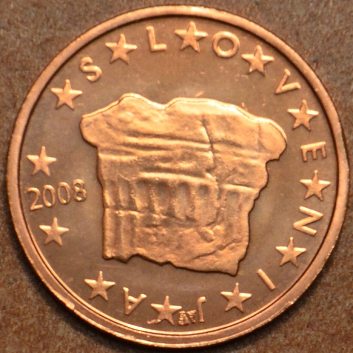 2 cent Szlovénia 2008 (UNC)