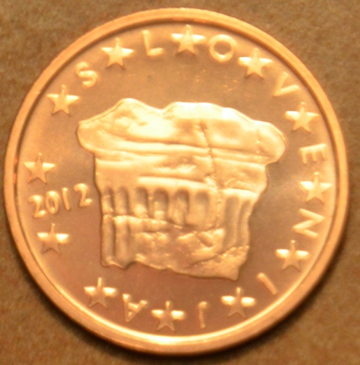 2 cent Szlovénia 2012 (UNC)