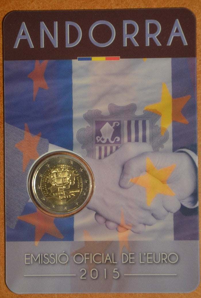 2 Euro Andorra 2015 - A vámügyi megegyezés 25. évfordulója (BU)