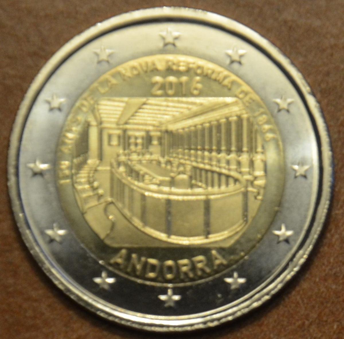2 Euro Andorra 2016 - Uj reformok (UNC)