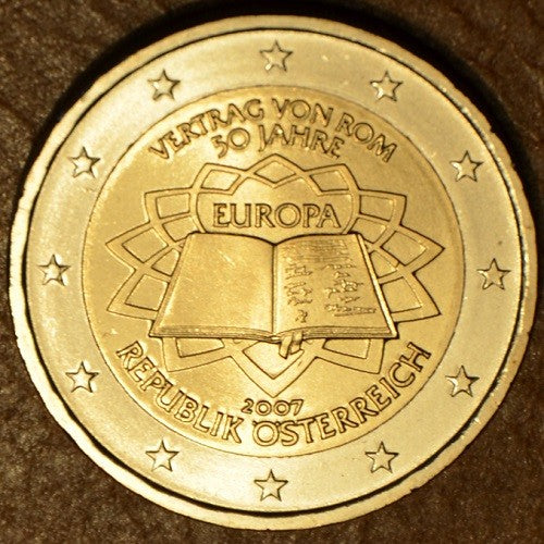 2 Euro Ausztria 2007 - 50 éves a Római szerződés (UNC)