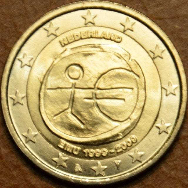 2 Euro Hollandia 2009 - 10 éves az Európai Monetáris Unió (UNC)