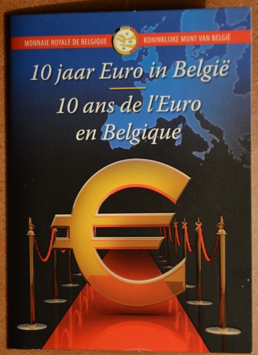 2 Euro Belgium 2012 - Az Euro 10. évfordulója (BU kártya)