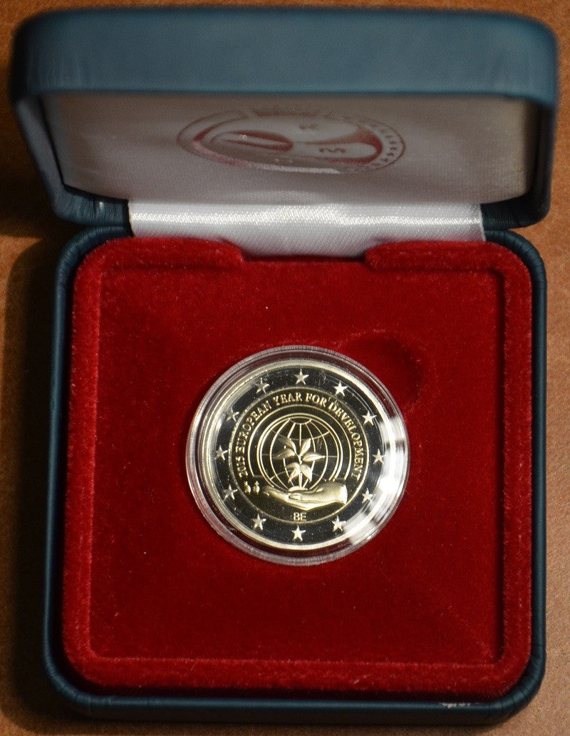 2 Euro Belgium 2015 - A fejlesztés európai éve (Proof)