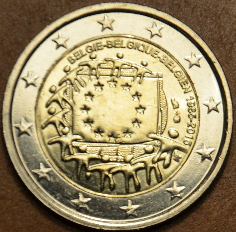 2 Euro Belgium 2015 - Az európai lobogó 30 éve (UNC)